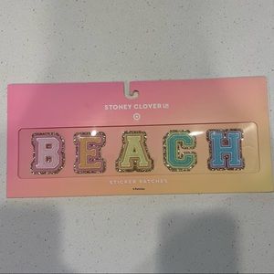 Stoney Clover Lane- Target line BEACH letters